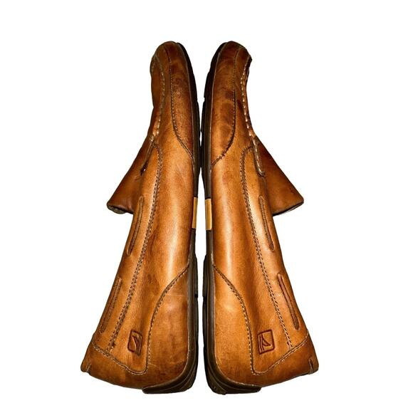 Sperry‎ Top Sider Mens Driving Moc Loafer Lt Brown Leather 0238311 Size 11M - Picture 9 of 11